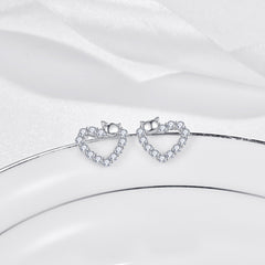 Heart Stud Earrings